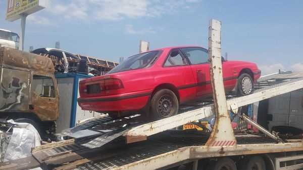 mazda 323 çıkma sol kapı motor ve motor parçaları